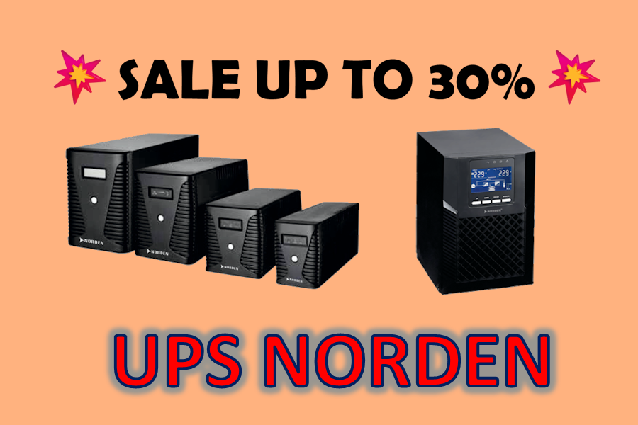 CƠ HỘI VÀNG – MUA HÀNG TIẾT KIỆM: GIẢM SỐC CÁC UPS NORDEN LÊN ĐẾN 30%