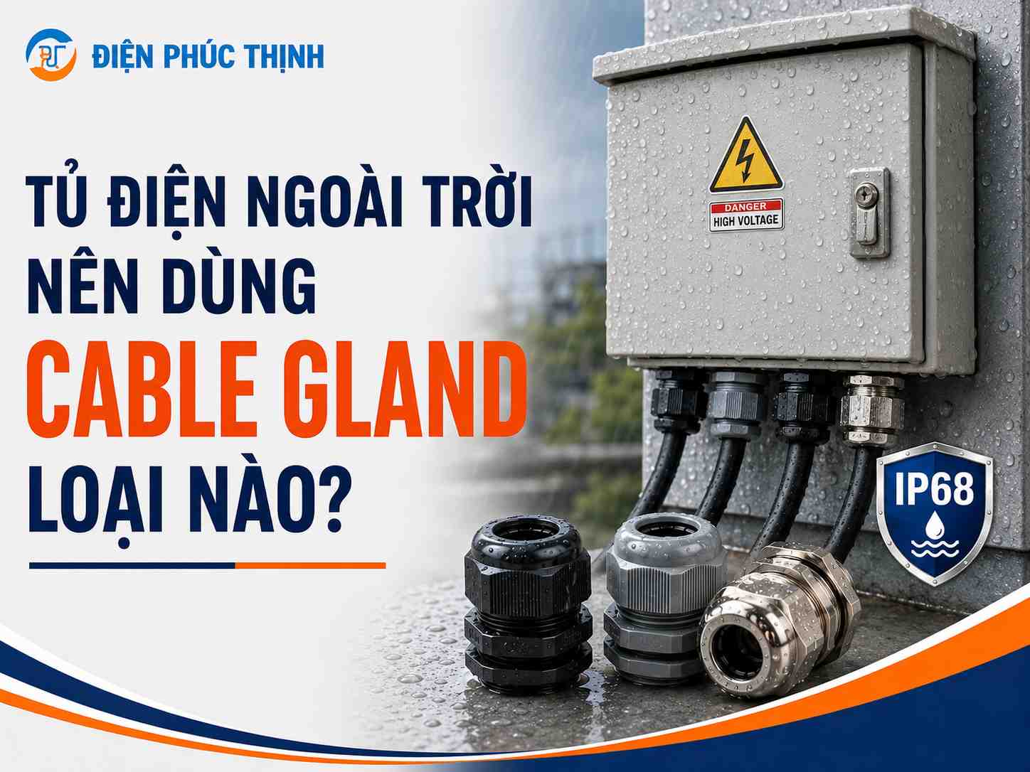 Tủ Điện Ngoài Trời Nên Dùng Cable Gland Loại Nào?