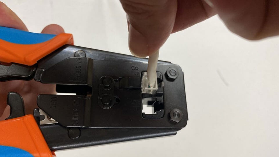 Cách bấm cos dây mạng