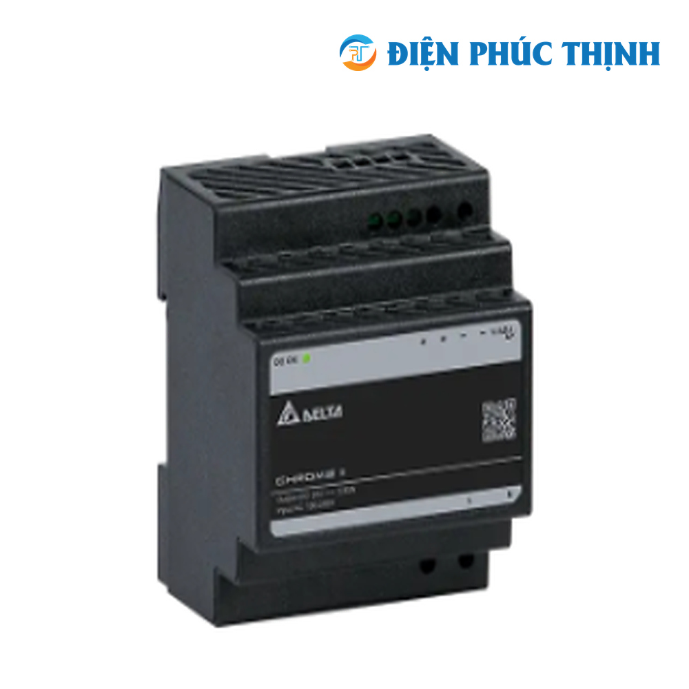 Bộ Nguồn Delta Chrome II DRC 48VDC 60W–100W DIN Rail