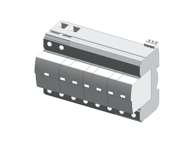 2905470 - Thiết bị chống sét lan truyền FLT-SEC-T1+T2-3S-350/25-FM / Plug-in lightning and surge arrester combination Phoenix Contact
