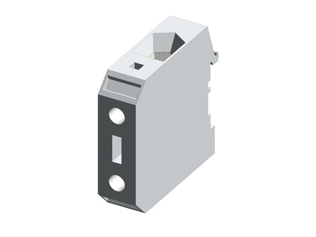 3009118 - Cầu đấu dây / Terminal Block UKH 50 - vặn vít 50mm2, dòng 150A, rộng 20mm, màu xám - Phoenix Contact