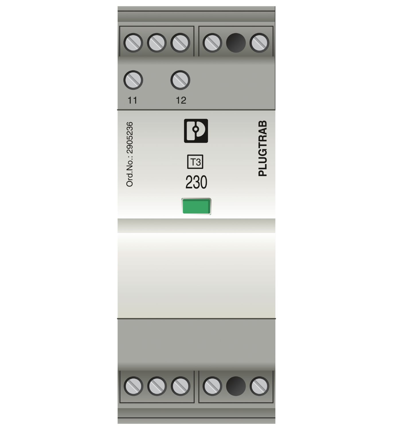 2905230 - Bộ Chống Sét Lan Truyền 3 Pha PLT-SEC-T3-3S-230-FM / Plug-in device protection hãng Phoenix Contact