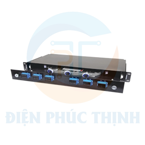 421-2LC006BK / Hộp Phối Quang Gắn Rack Norden LC 06 Port Duplex EFA Fibre Patch Panel Rack Mount