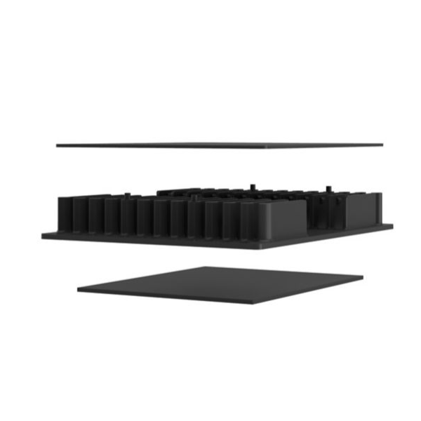 FSC24 / Hộp Phối Quang Opticom® - 24 Mối Nối - Màu Đen