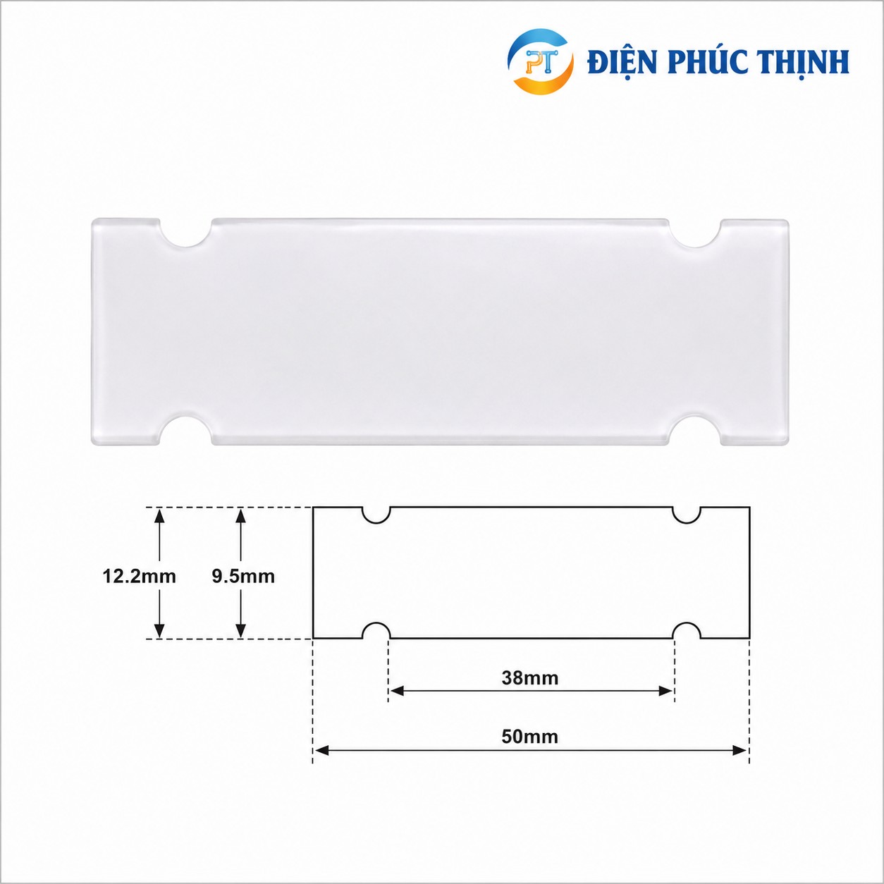 LAPP-83254962 / Nhãn Đánh Dấu Cáp LAPP FLEXIMARK PTEF (Bịch 50 Cái)