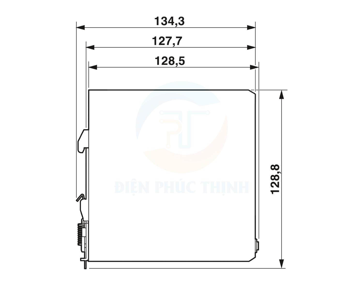 2910588 - Bộ cấp nguồn / Power supply unit ESSENTIAL-PS/1AC/24DC/480W/EE hãng Phoenix Contact