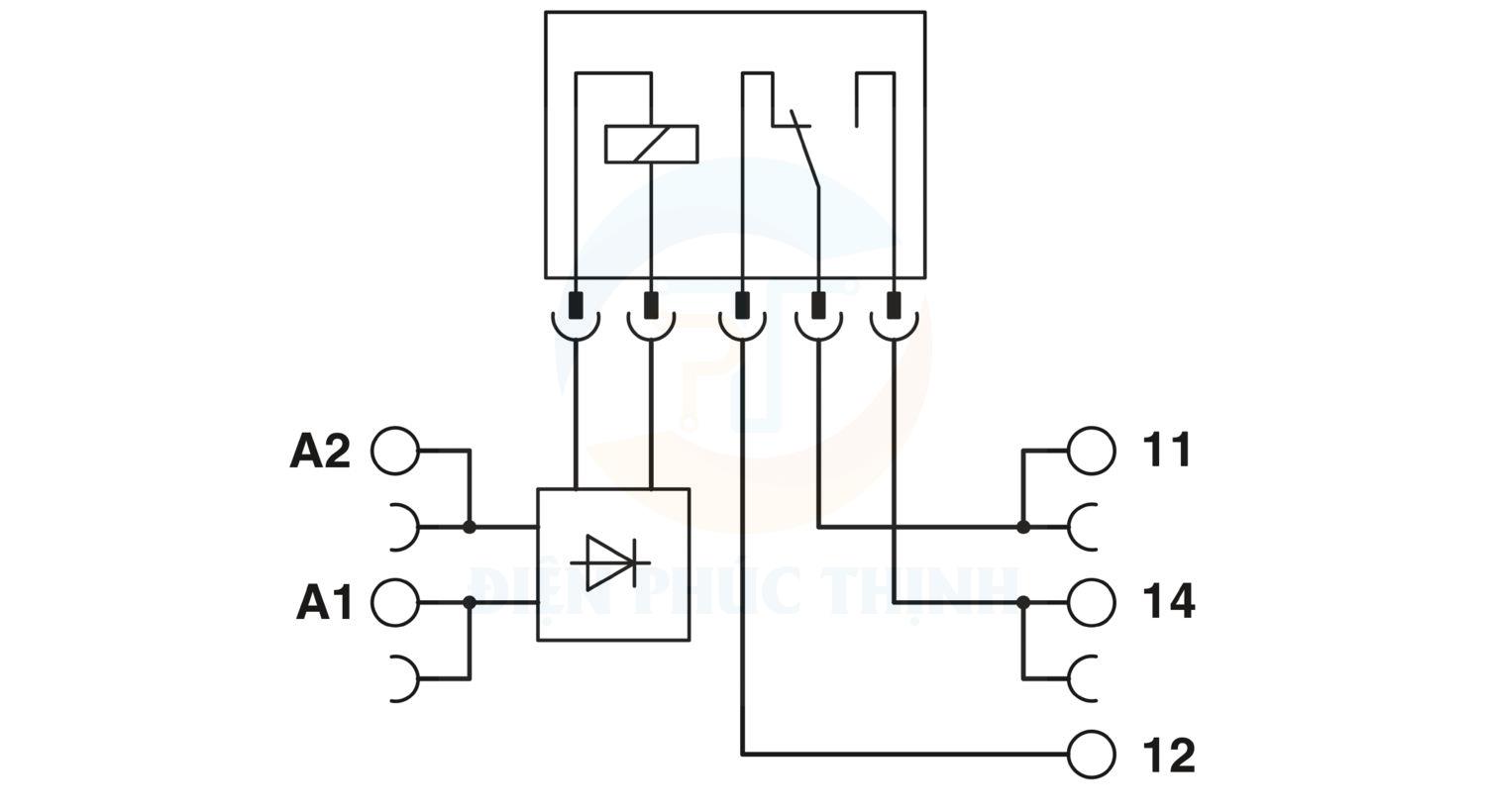 2966171 - Mô-đun rơ-le / Relay Module PLC-RSC- 24DC/21 hãng Phoenix Contact
