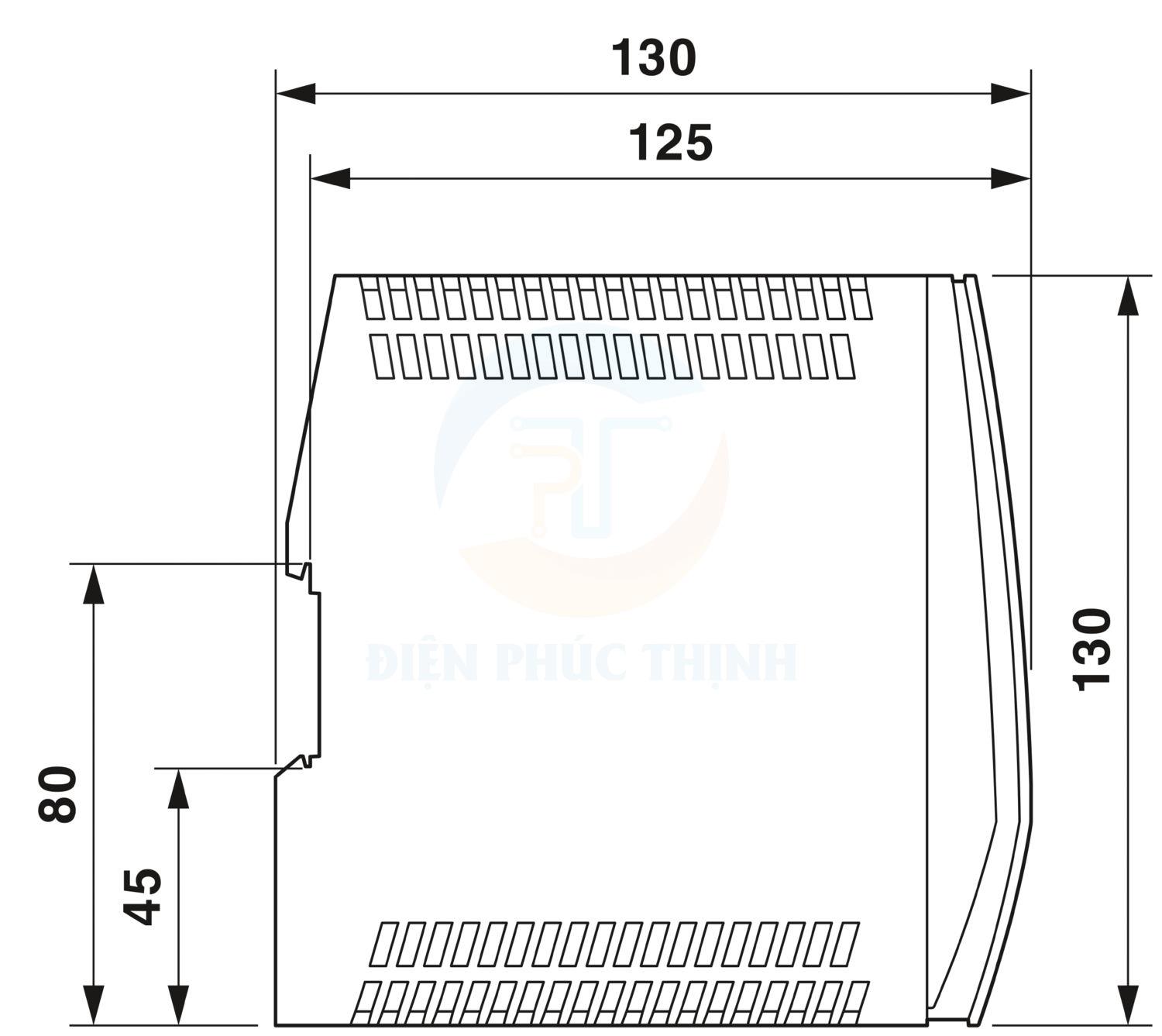 1110466 - Bộ cấp nguồn / Power supply unit UNO2-PS/1AC/24DC/120W hãng Phoenix Contact