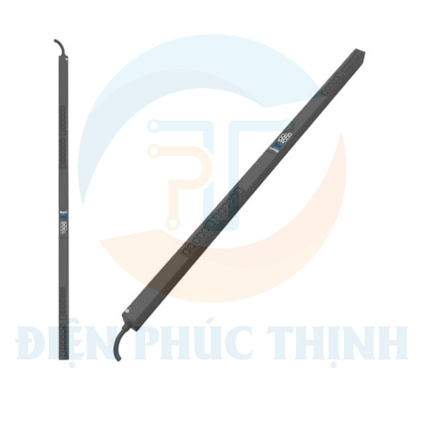 E24F09M / Thanh Phân Phối Điện Panduit - MPO PDU - 16A - (20)C13, (4)C19 - IEC 60309 2P+E 6h IP44-3M - Top Fed - Đen