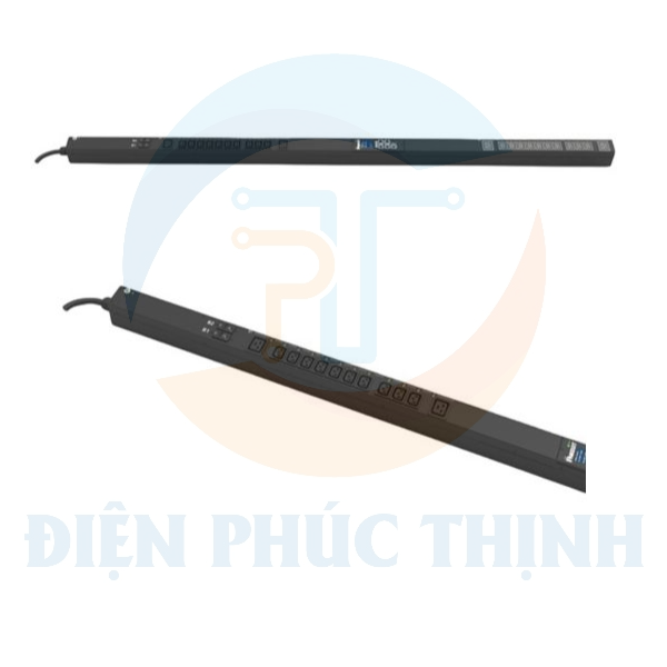 E24G06M / Thanh Phân Phối Điện Panduit - MSPO PDU - 32A - (20)C13, (4)C19 - IEC 60309 2P+E 6h IP44-3M - Top Fed - Đen