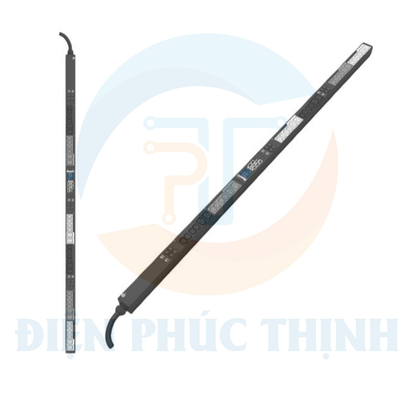 E36D01M / Thanh Phân Phối Điện Panduit - MI PDU - 32A - (24)C13, (12)C19 - IEC 60309 3P+N+E 6h IP44-3M - Top Fed - Đen