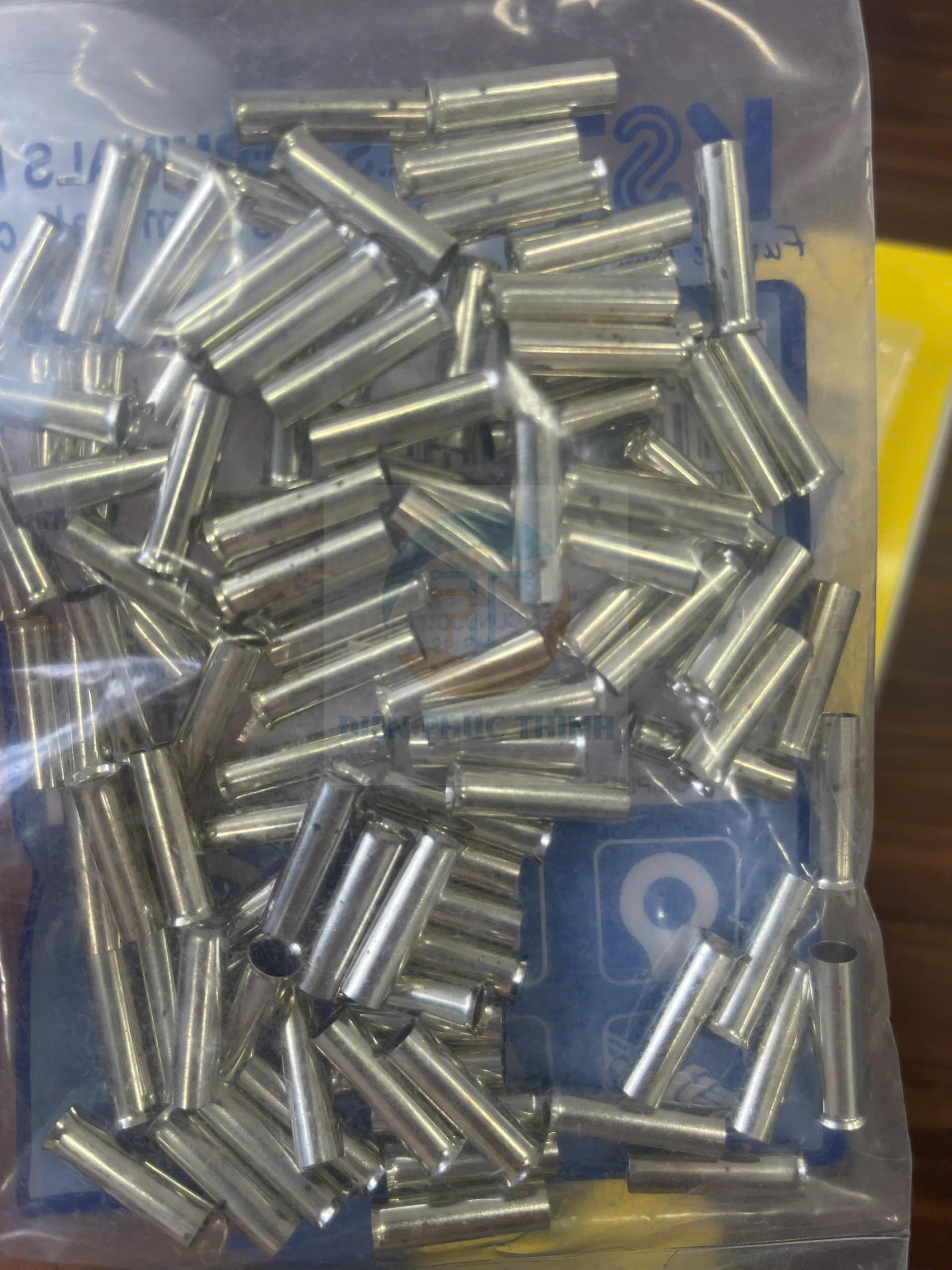 KST-EN10-18 / Đầu cosse pin rỗng trần 10 mm2 - NON-INSULATED CORD END TERMINALS hãng KST