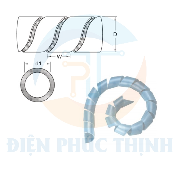 SW-3 / Dây Xoắn KST - SPIRAL WRAPPING BAND