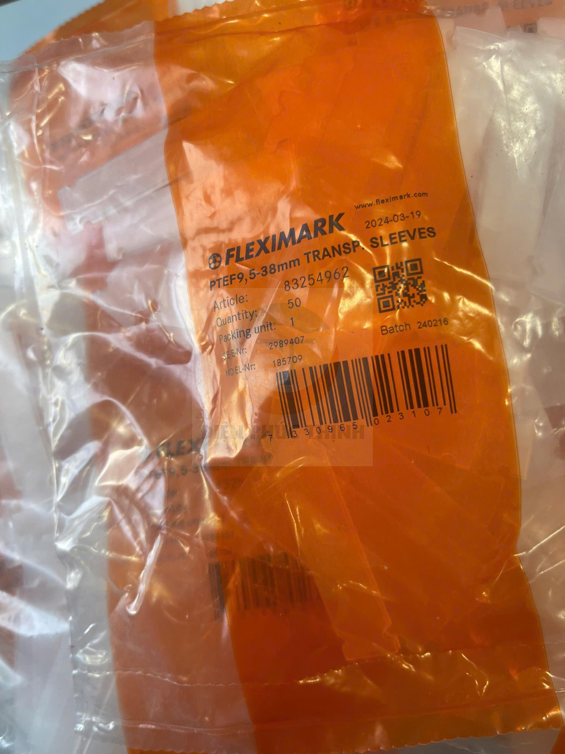 83254962 - NHÃN ĐÁNH DẤU CÁP LAPP FLEXIMARK  PTEF 9.5-38 TR - BỊCH 50 CÁI