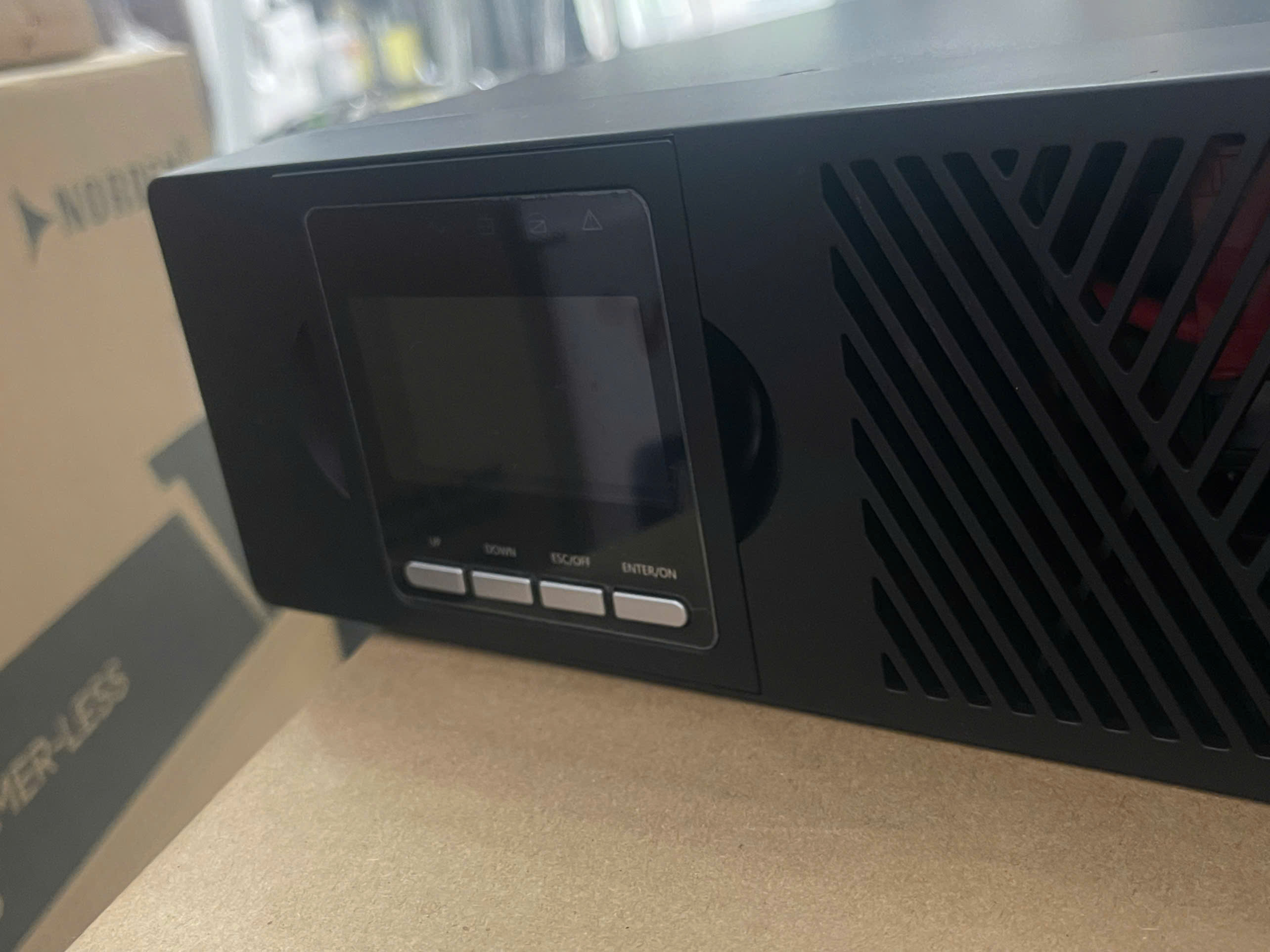 CN7001MPI-RM / Bộ Lưu Điện Trực Tuyến Gắn Giá Đỡ Norden Không Biến Áp Loại MAX-POWER 1kVA - Online Transformerless Rack Mount UPSS (MAX-POWER SERIES)