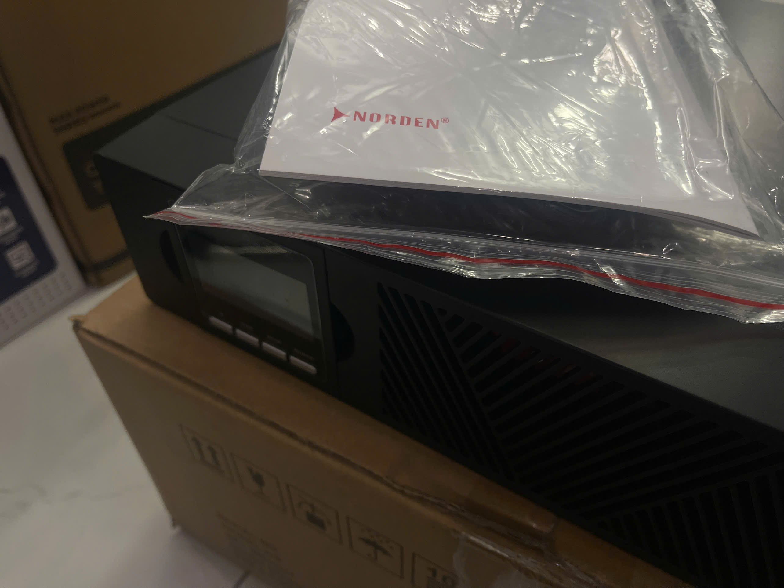 CN7001MPI-RM / Bộ Lưu Điện Trực Tuyến Gắn Giá Đỡ Norden Không Biến Áp Loại MAX-POWER 1kVA - Online Transformerless Rack Mount UPSS (MAX-POWER SERIES)
