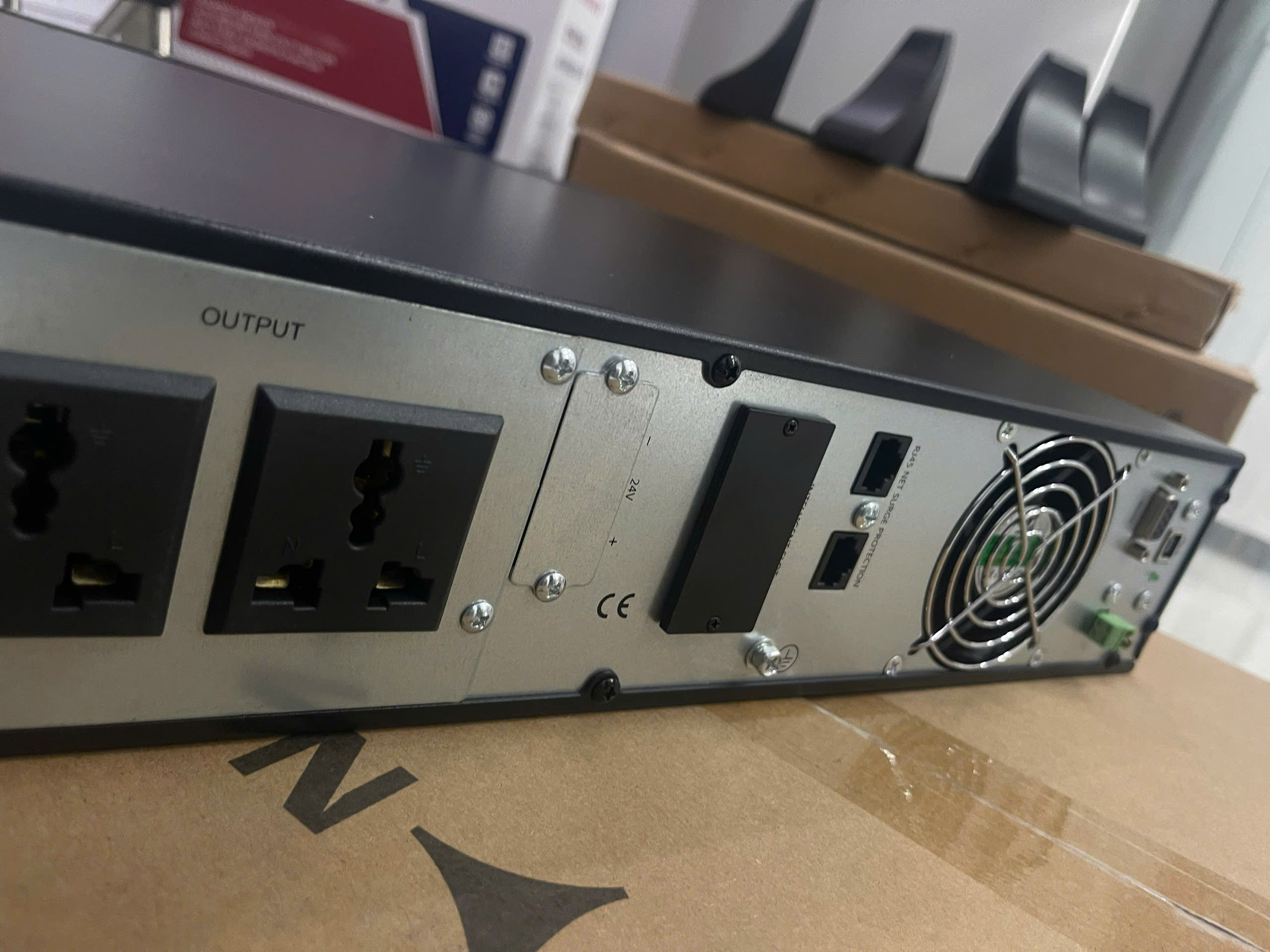 CN7001MPI-RM / Bộ Lưu Điện Trực Tuyến Gắn Giá Đỡ Norden Không Biến Áp Loại MAX-POWER 1kVA - Online Transformerless Rack Mount UPSS (MAX-POWER SERIES)