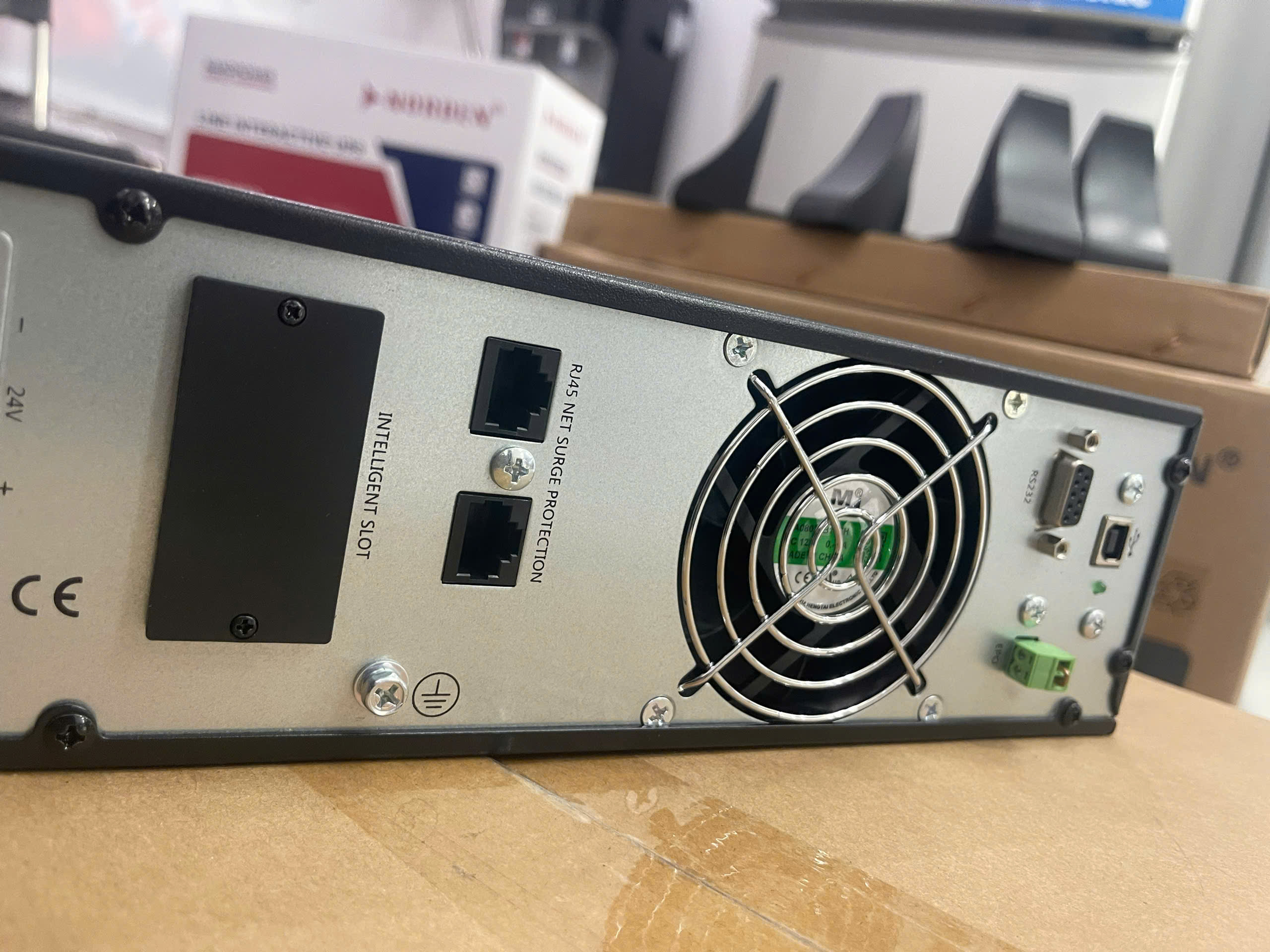 CN7001MPI-RM / Bộ Lưu Điện Trực Tuyến Gắn Giá Đỡ Norden Không Biến Áp Loại MAX-POWER 1kVA - Online Transformerless Rack Mount UPSS (MAX-POWER SERIES)