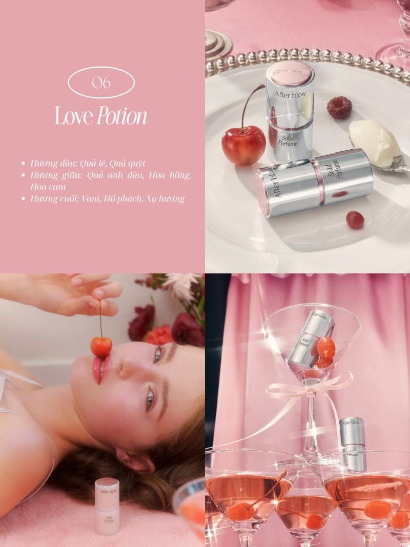 Nước hoa sáp khô After blow Solid Perfume - 06 Love Potion