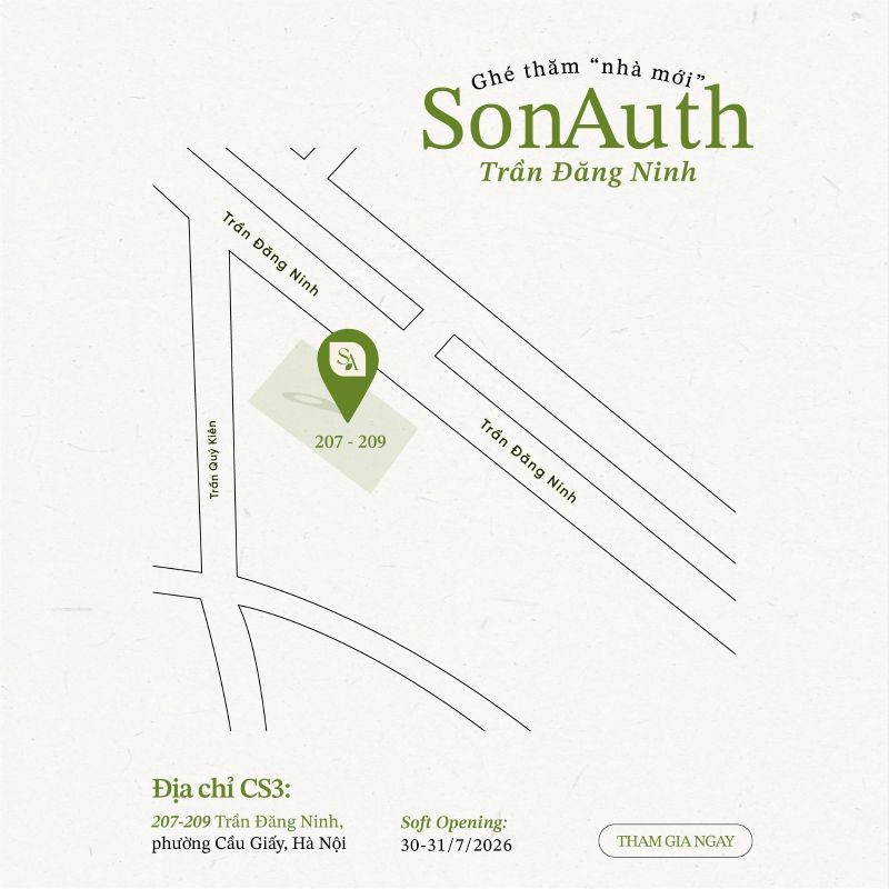 Soft Opening SonAuth Trần Đăng Ninh