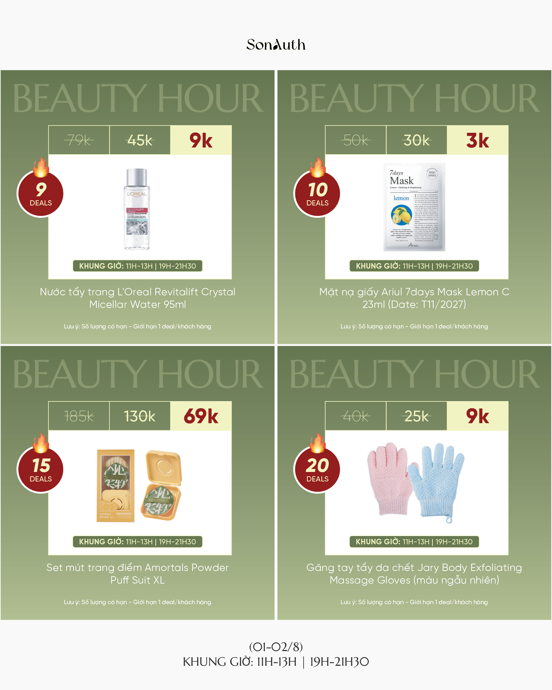 Flash Sale khung giờ vàng