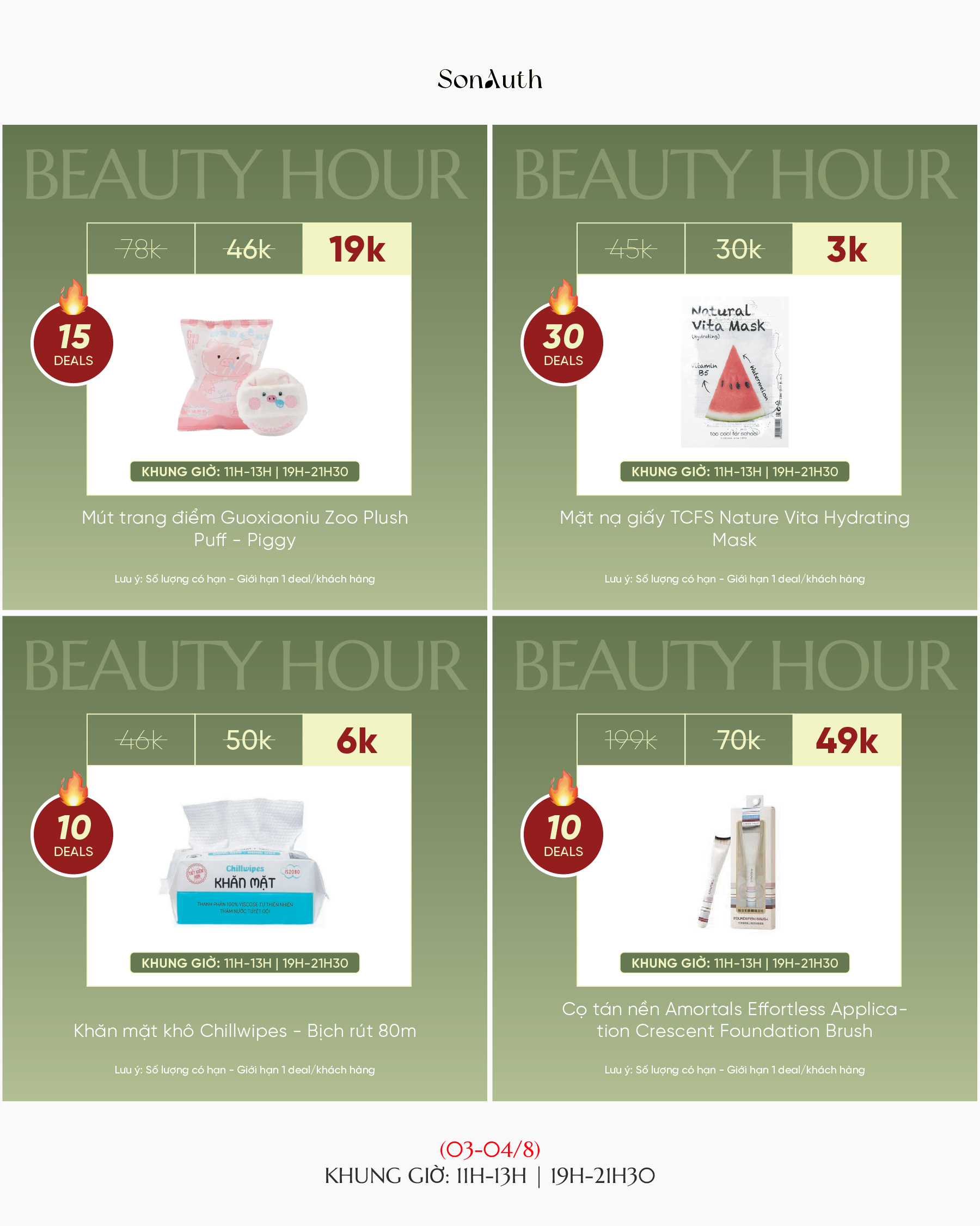 Flash Sale khung giờ vàng