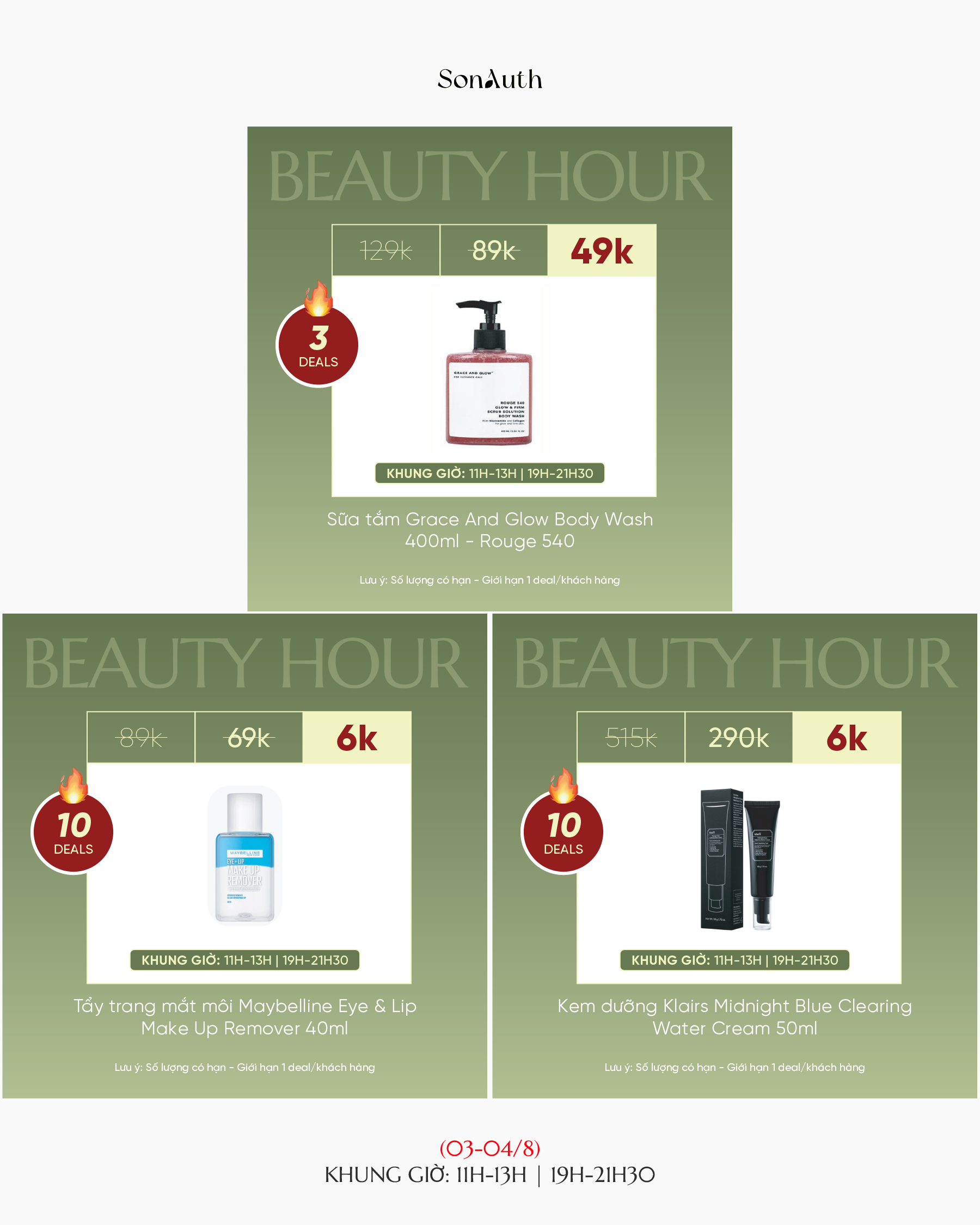 Flash Sale khung giờ vàng