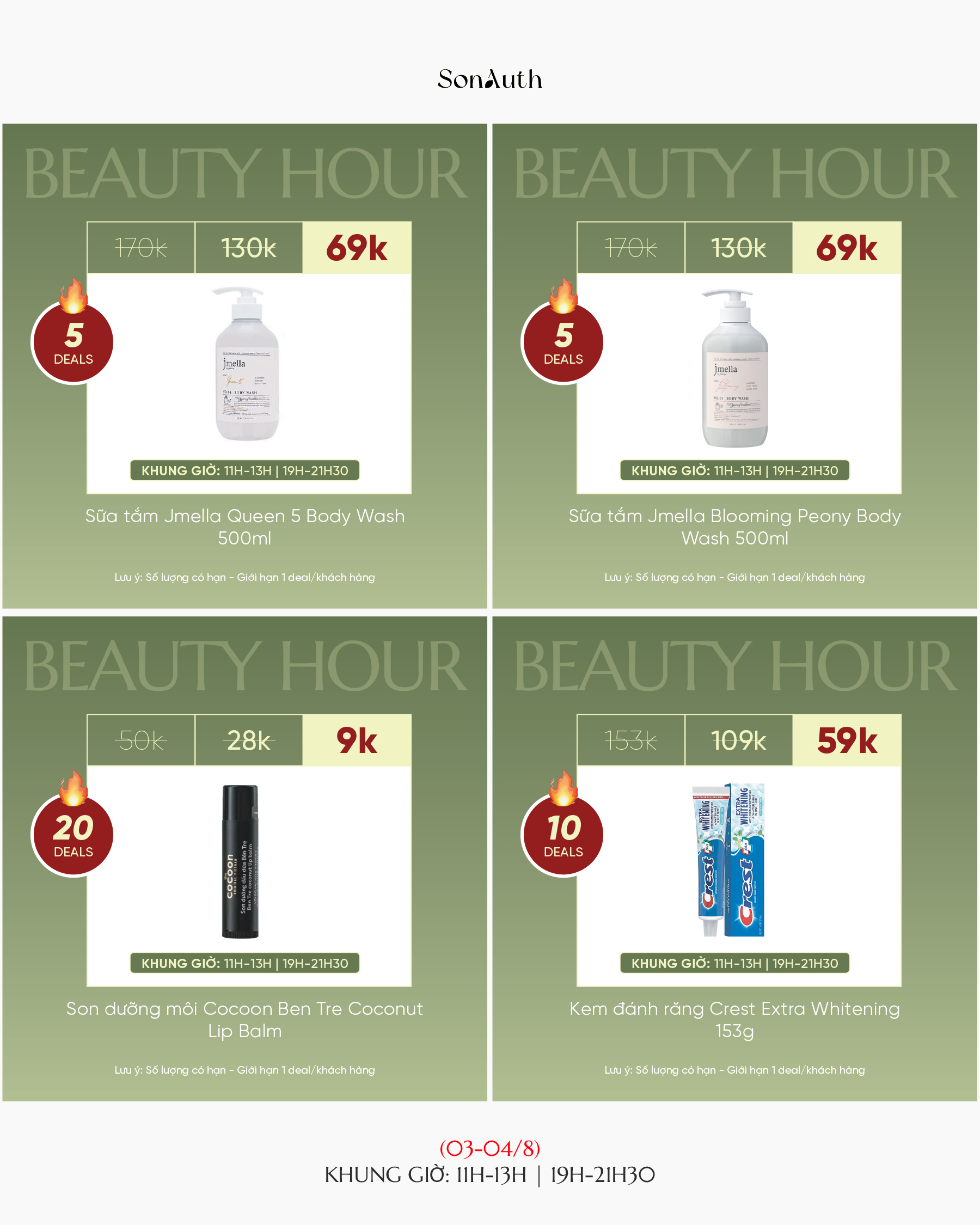 Flash Sale khung giờ vàng
