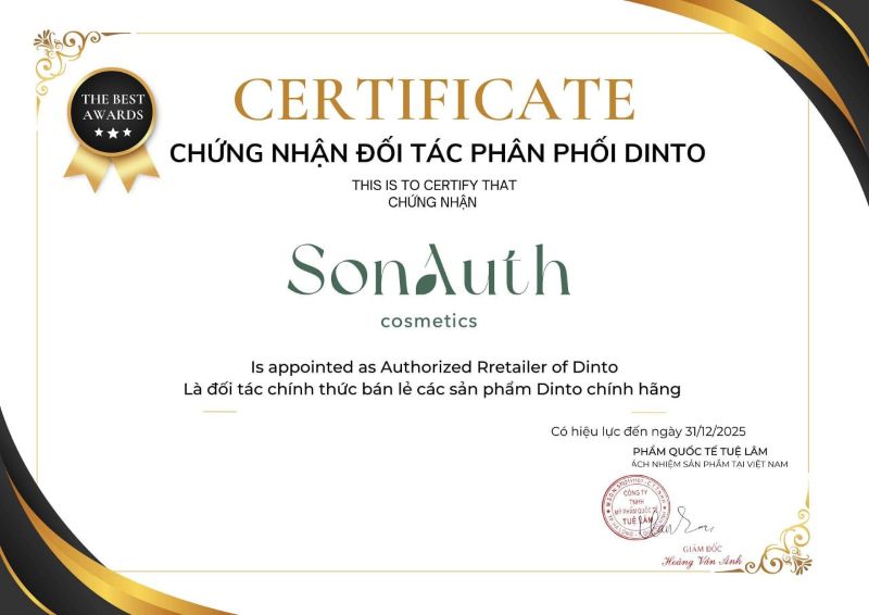 GCN thương hiệu Dinto