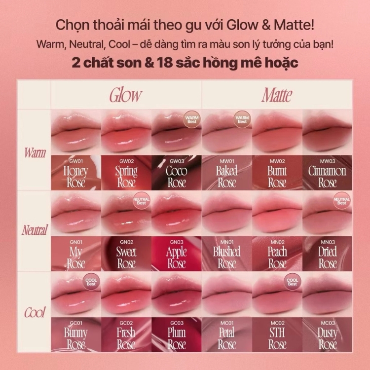 Fwee Rose Obsession Stay-Fit Lip Tint