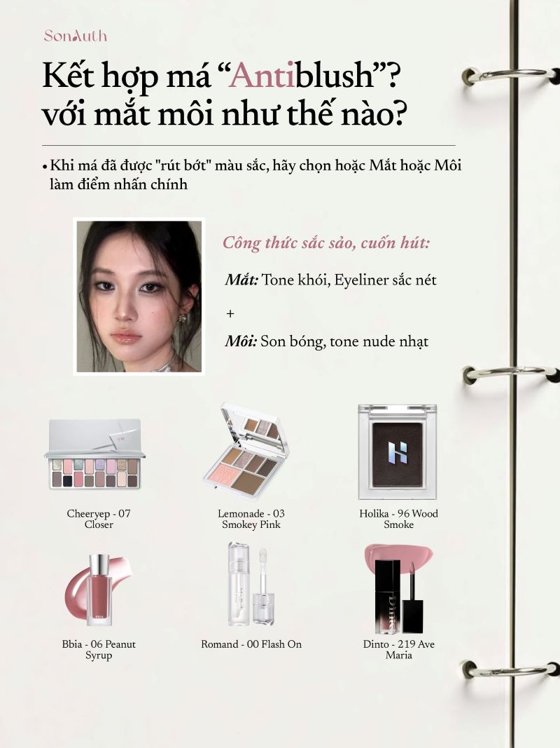 Xu hướng trang điểm Antiblush