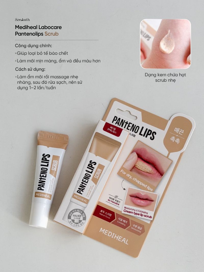Mediheal Pantenolips Scrub