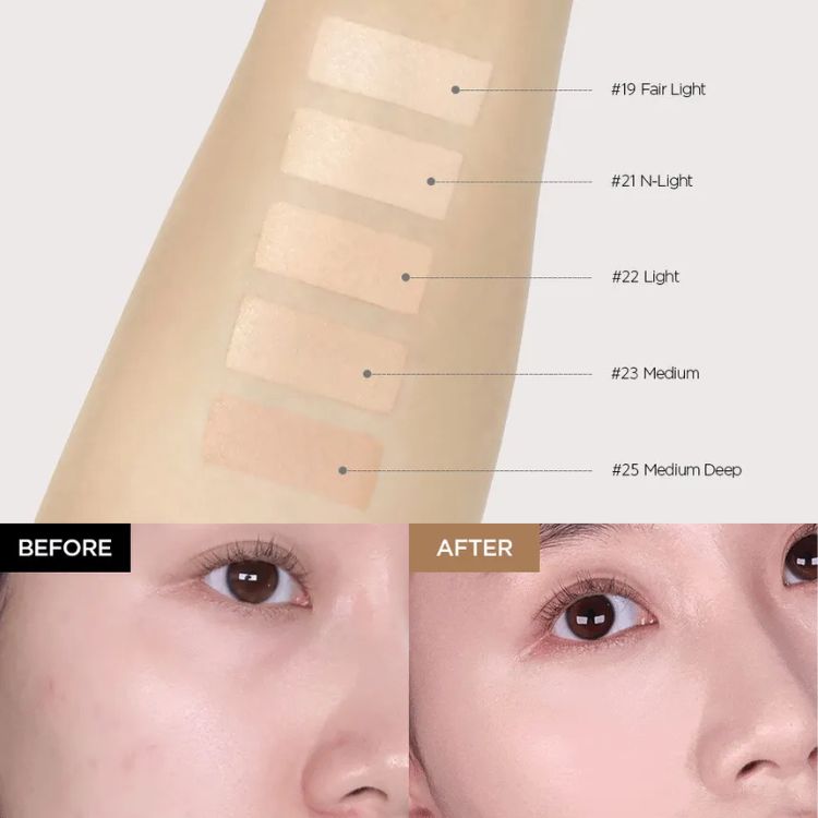 Jung Saem Mool Skin Nuder Cover Layer Cushion