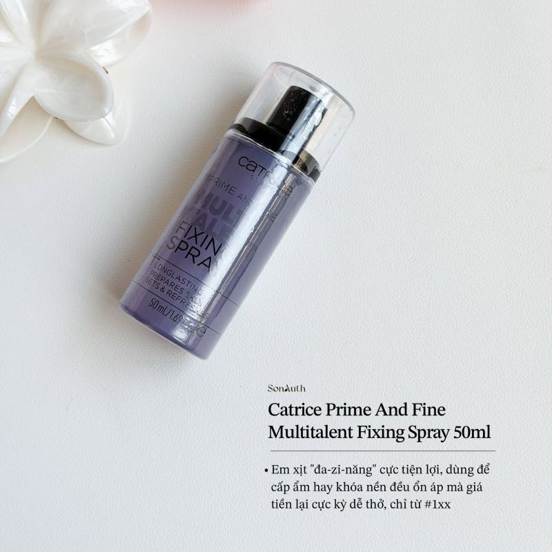 Catrice Prime And Fine Multitalent Fixing Spray