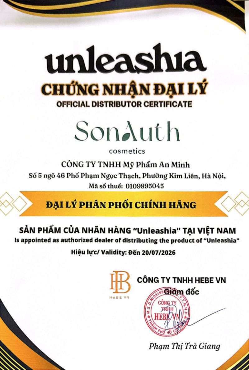 GCN Thương hiệu Unleashia