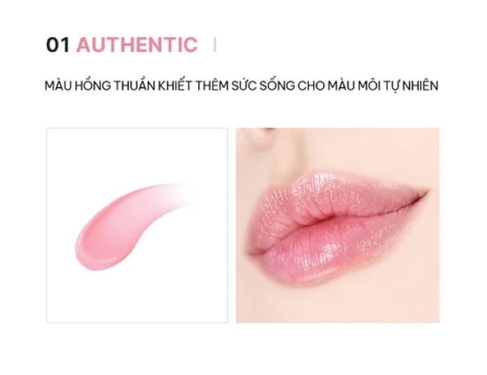 Son Dưỡng Có Màu Athe Authentic Lip Balm 3.4g