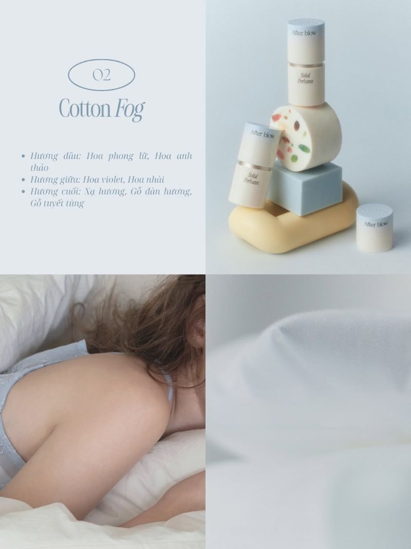Nước Hoa Sáp After blow Solid Perfume 6.5g