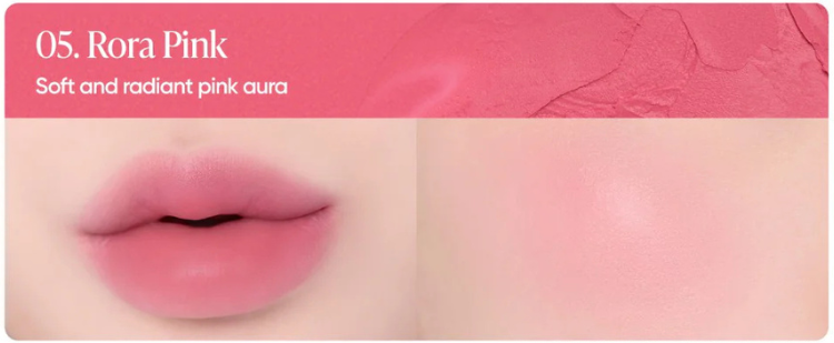Má Hồng Kem & Son Banila Co Romantic Blush Lip & Cheek 3.7g