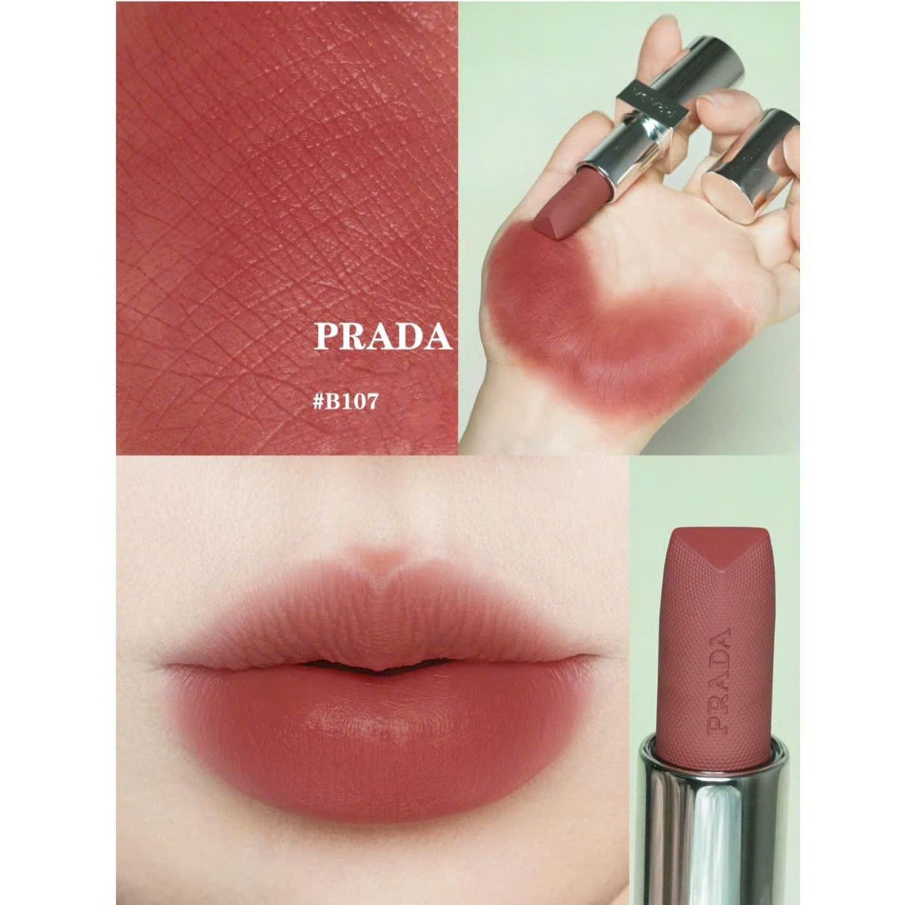 Son Thỏi Lì Prada Monochrome Soft Matte 3.8g
