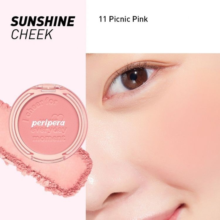 Phấn Má Peripera Pure Blushed Sunshine Cheek