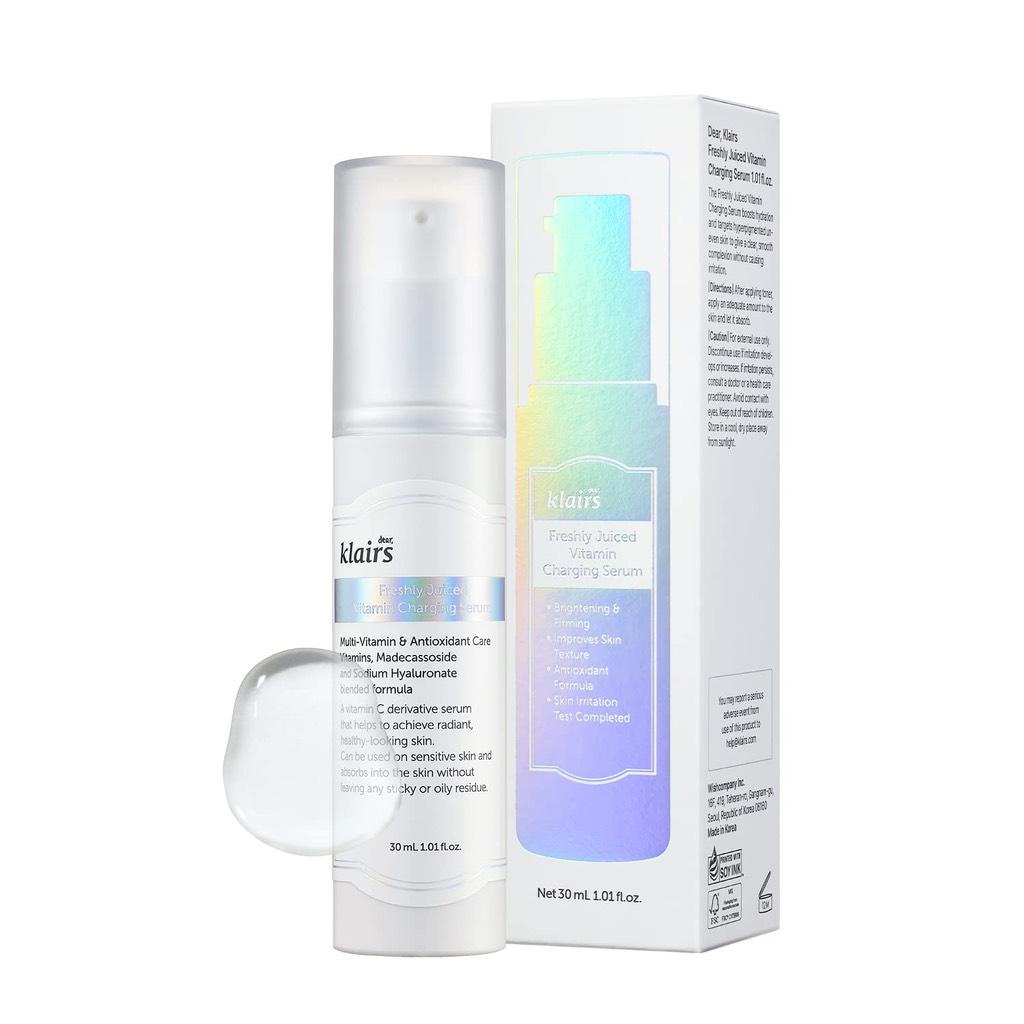 Tinh Chất Klairs Freshly Juiced Vitamin Charging Serum 30ml