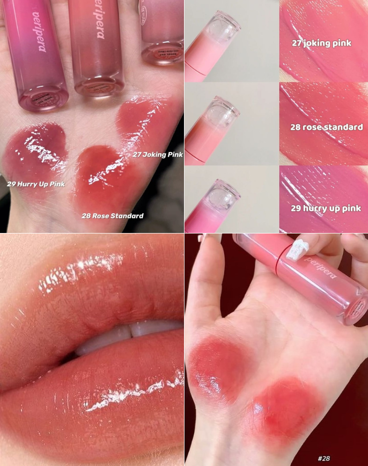 Son Bóng Peripera Ink Mood Glowy Tint 4g