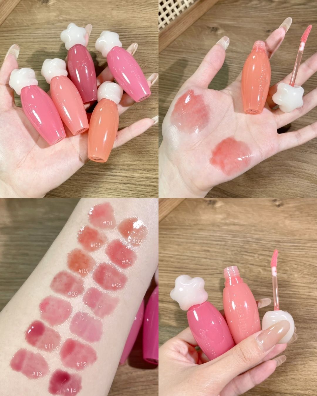 Son Tint Bóng Dasique Pure Water Lip Gloss 2.6g