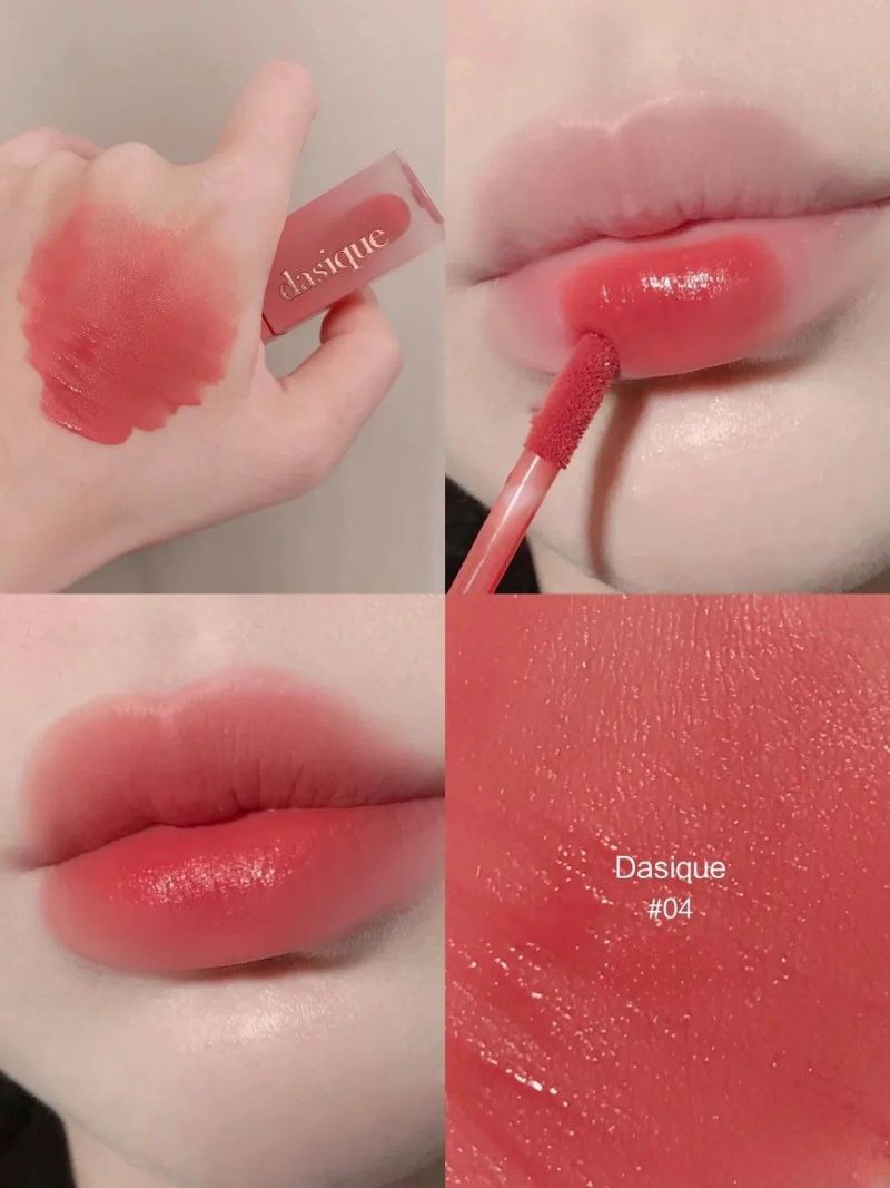 Son Kem Nhung Lì Dasique Cream De Rose Tint 3g