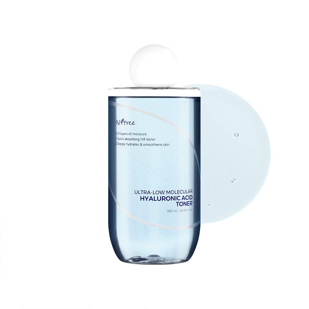 Nước Cân Bằng Isntree Ultra Low Molecular Hyaluronic Acid Toner 300ml