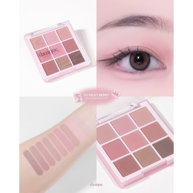 Bảng Mắt Dasique Shadow Palette 9 Colors 8g