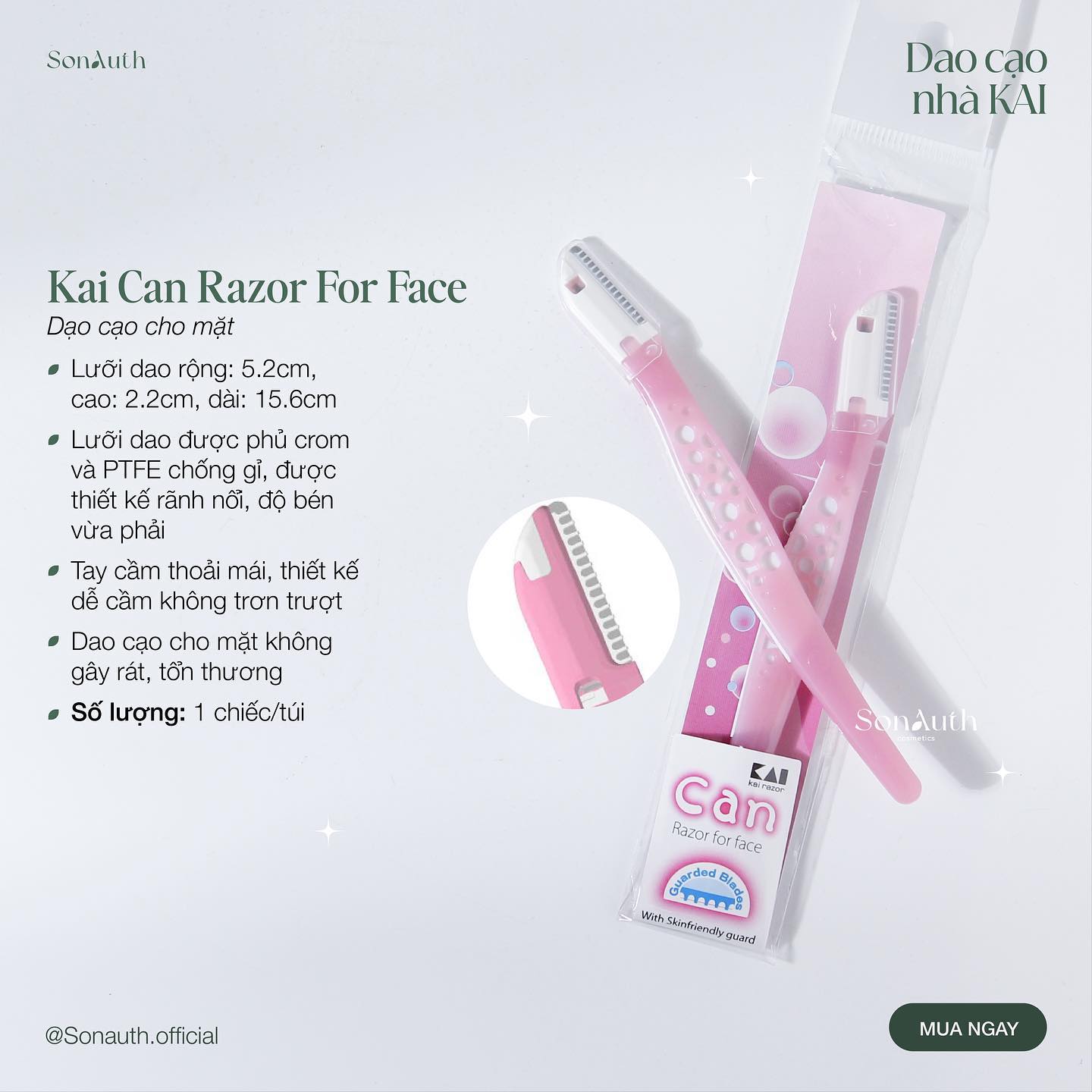 Kai Can Razor For Face