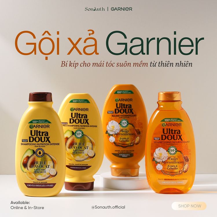 Dầu Xả Garnier Ultra Doux 250ml