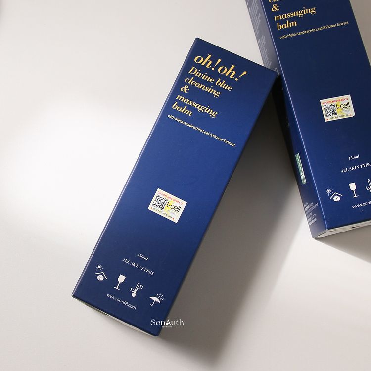 Sáp Tẩy Trang Oh! Oh! Divine Blue Cleansing & Massaging Balm 150ml (NK)